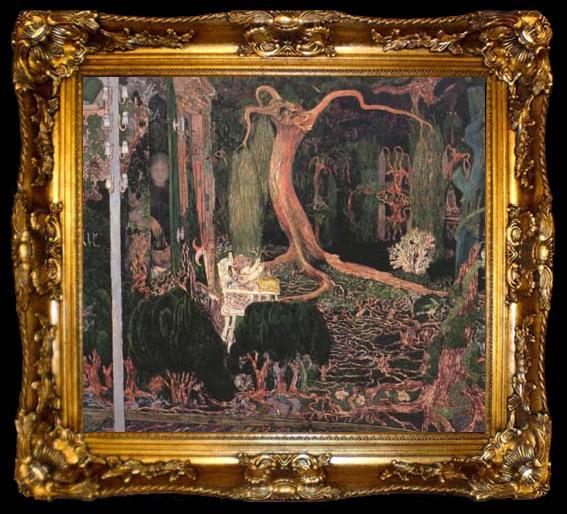 framed  Jan Toorop The Young Generation (mk19), ta009-2